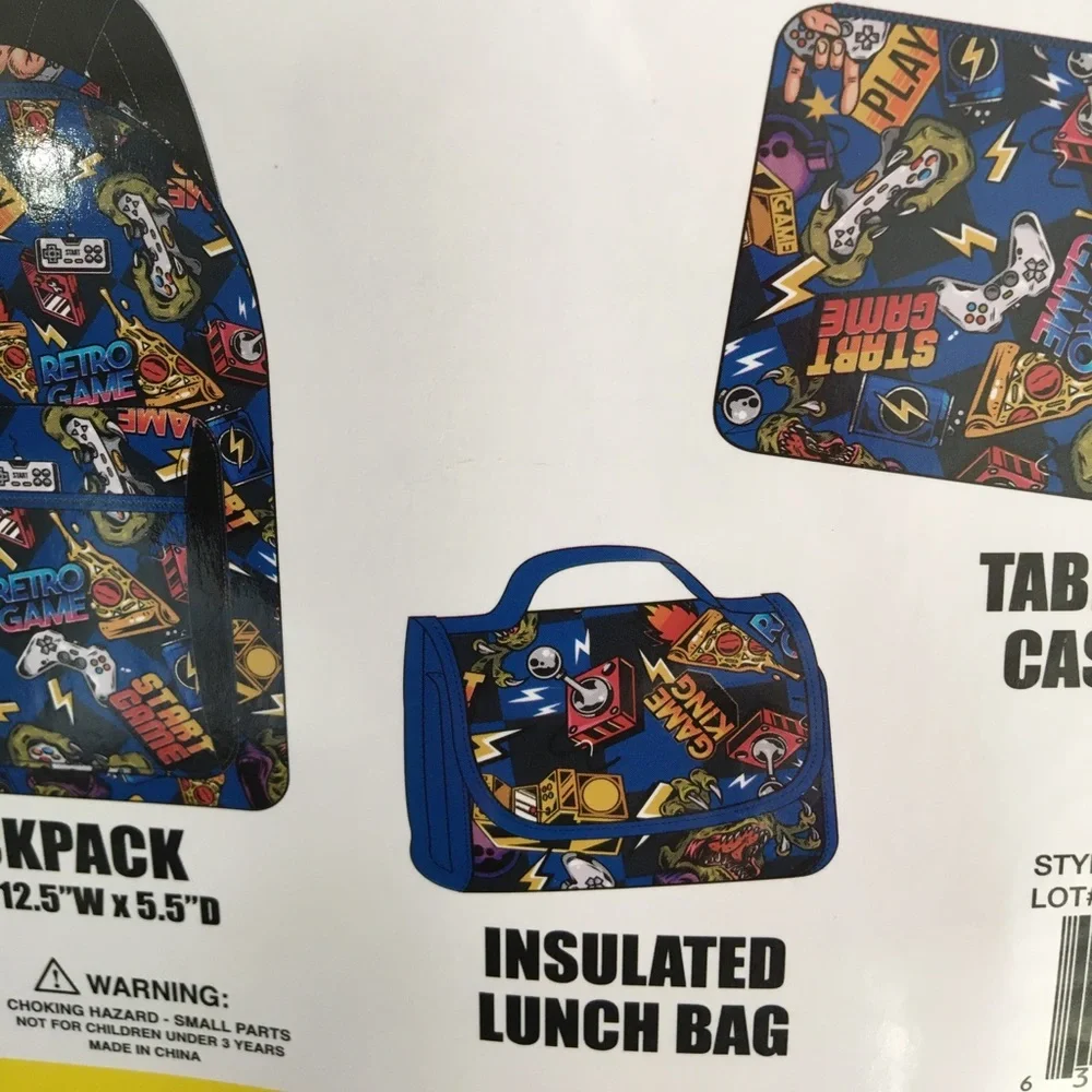 Back to School - Gamer backpack, bundle